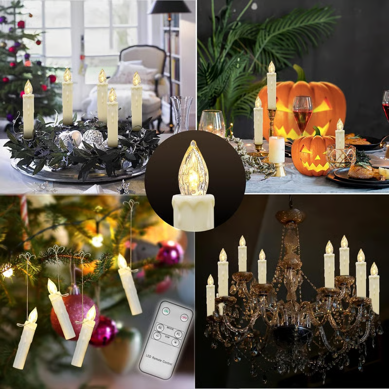 💥ON SALE💥LED flameless candle with removable clip✨