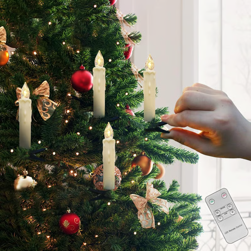 💥ON SALE💥LED flameless candle with removable clip✨