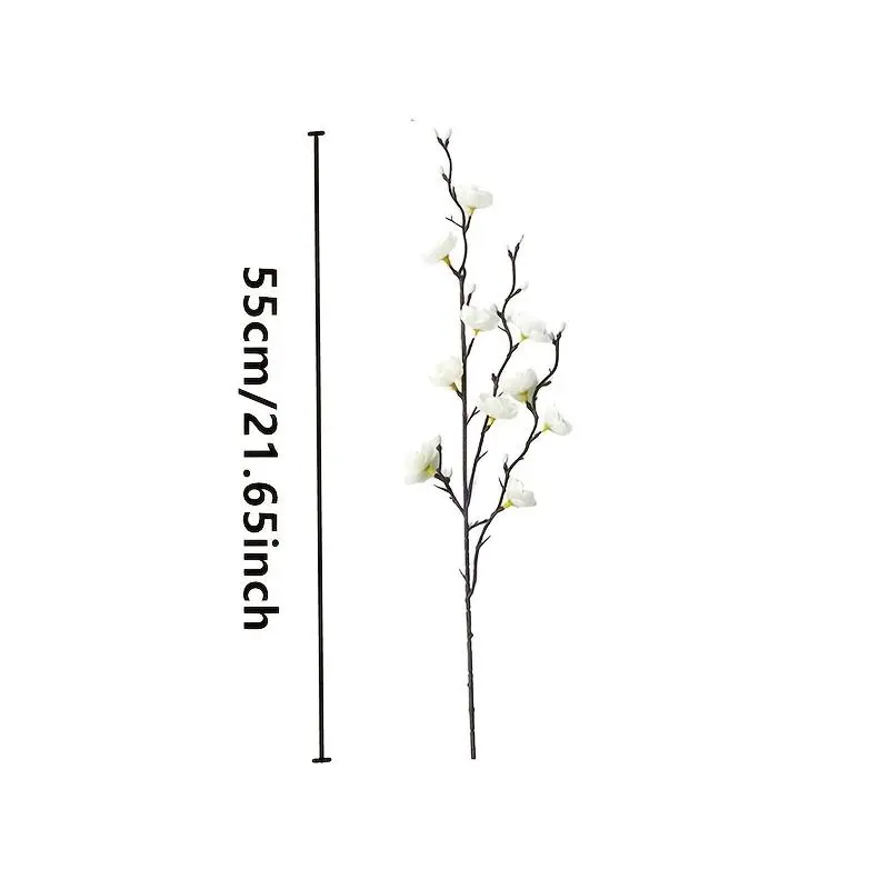 💥 Final Hours — Wow-Worthy Silk Plum Blossoms — Real Texture, No Maintenance