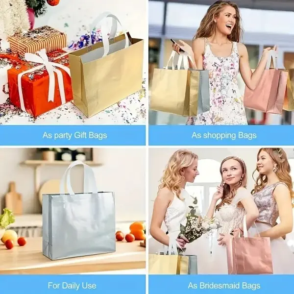 🔥12 Pack Large Party Gift Bags for Christmas, Halloween & Holiday Giving