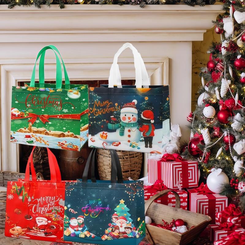 🎁 Reusable Christmas Gift Bags That Make Every Present Shine