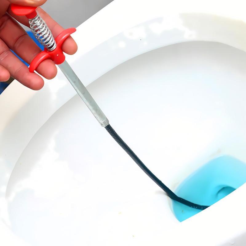 🔥🎁Flexible Grabber Claw Pick Up Reacher Tool with 4 Claws Bendable Hose Pickup Reaching Assist Tool for Litter Pick, Home Sink, Drains, Toilet
