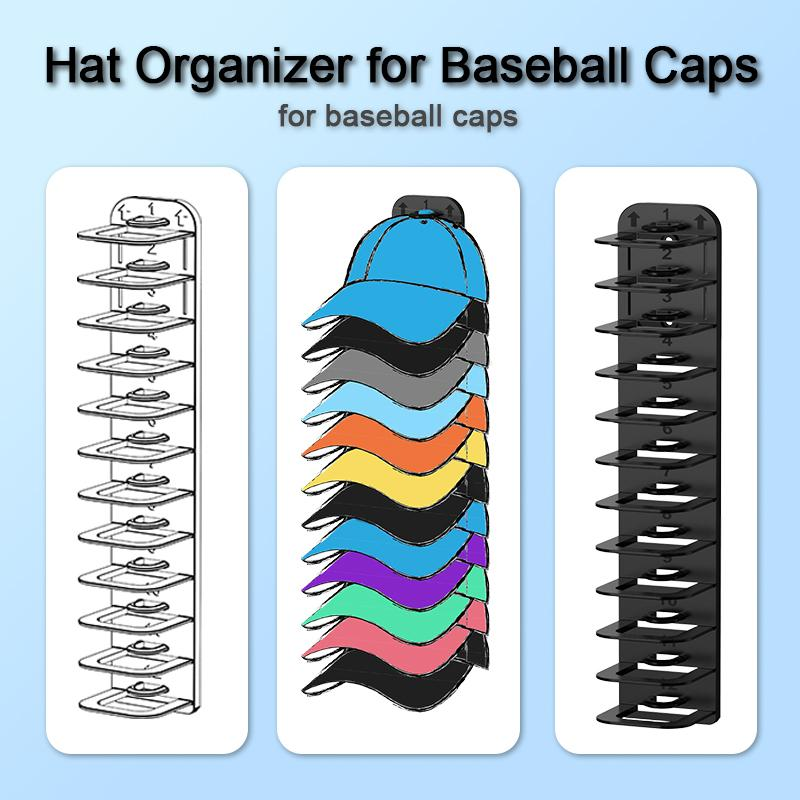 Upgraded Oversized Baseball Cap Organizers