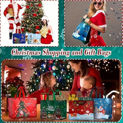 🎁 Reusable Christmas Gift Bags That Make Every Present Shine