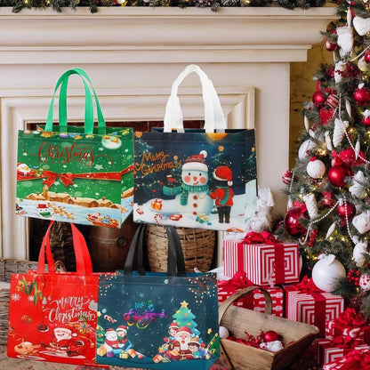 🎁 Reusable Christmas Gift Bags That Make Every Present Shine