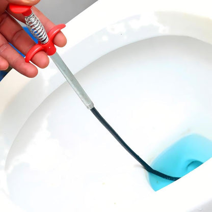🔥🎁Flexible Grabber Claw Pick Up Reacher Tool with 4 Claws Bendable Hose Pickup Reaching Assist Tool for Litter Pick, Home Sink, Drains, Toilet